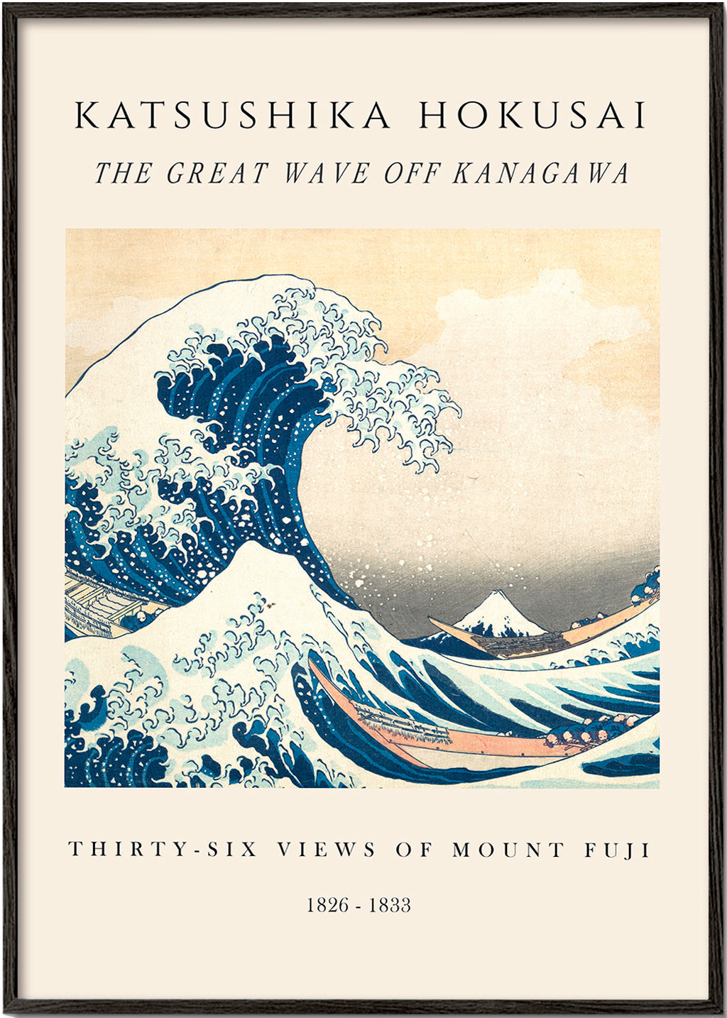 Japanese Wave Print: The Great Wave | Wall art, framed prints and