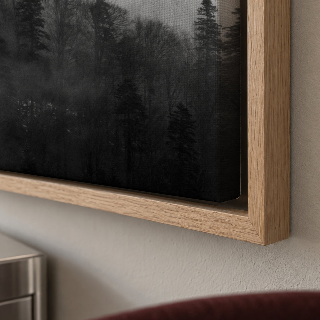 Haunted forest - Framed canvas detail
