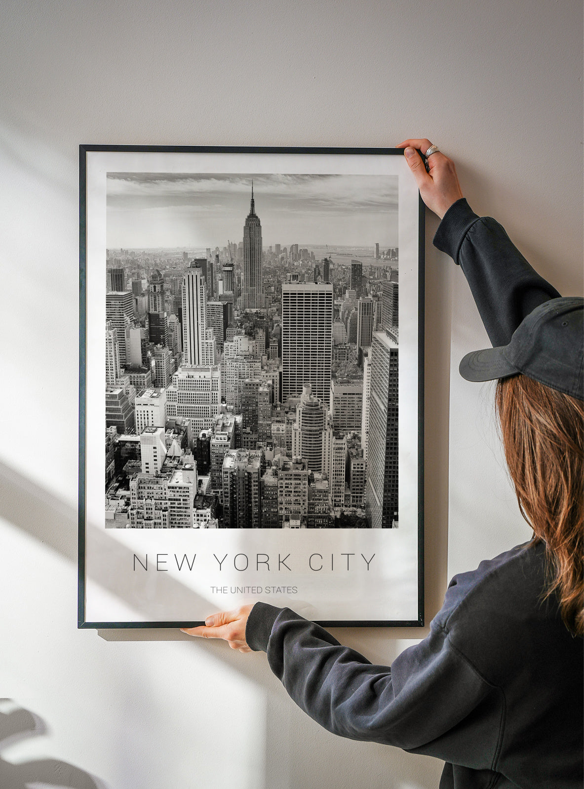 New York City - Framed poster detail