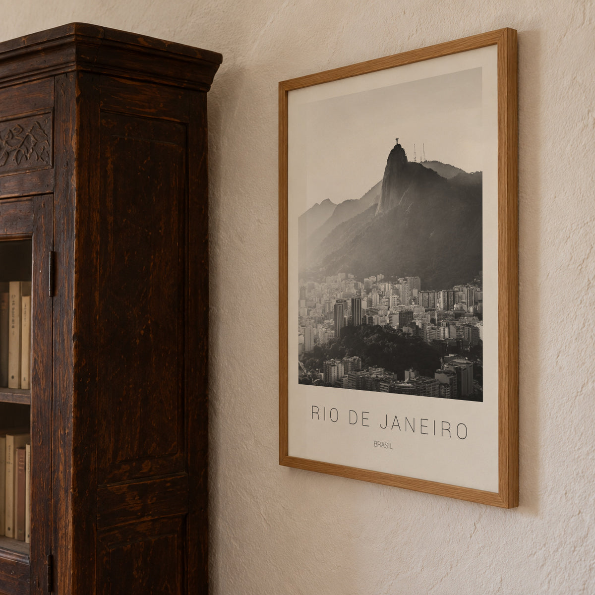 Rio de Janeiro - Framed poster detail