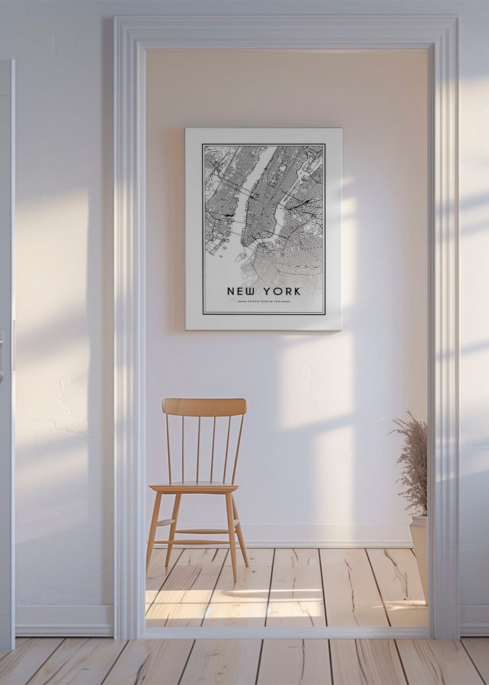New York map