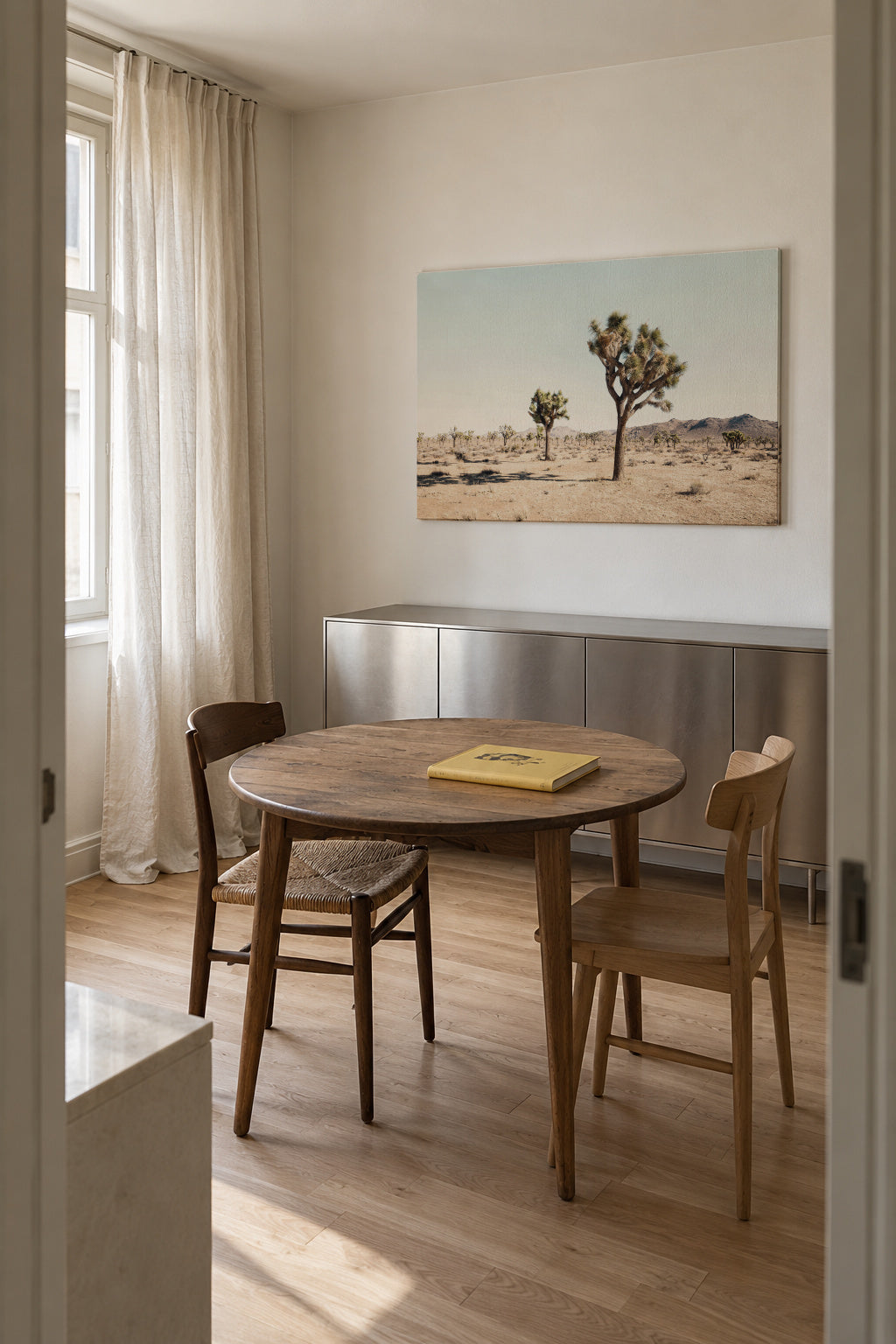 Joshua tree - Unframed canvas in an interior