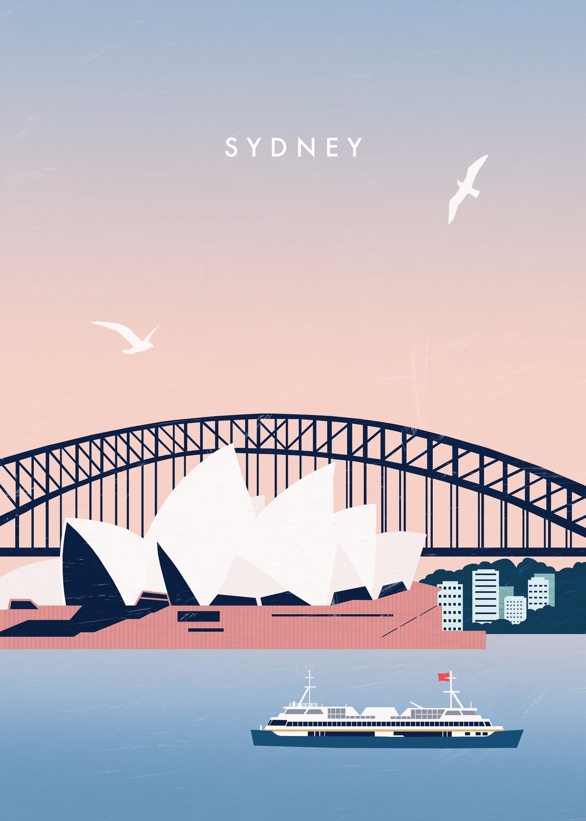 Sydney - Unframed art print