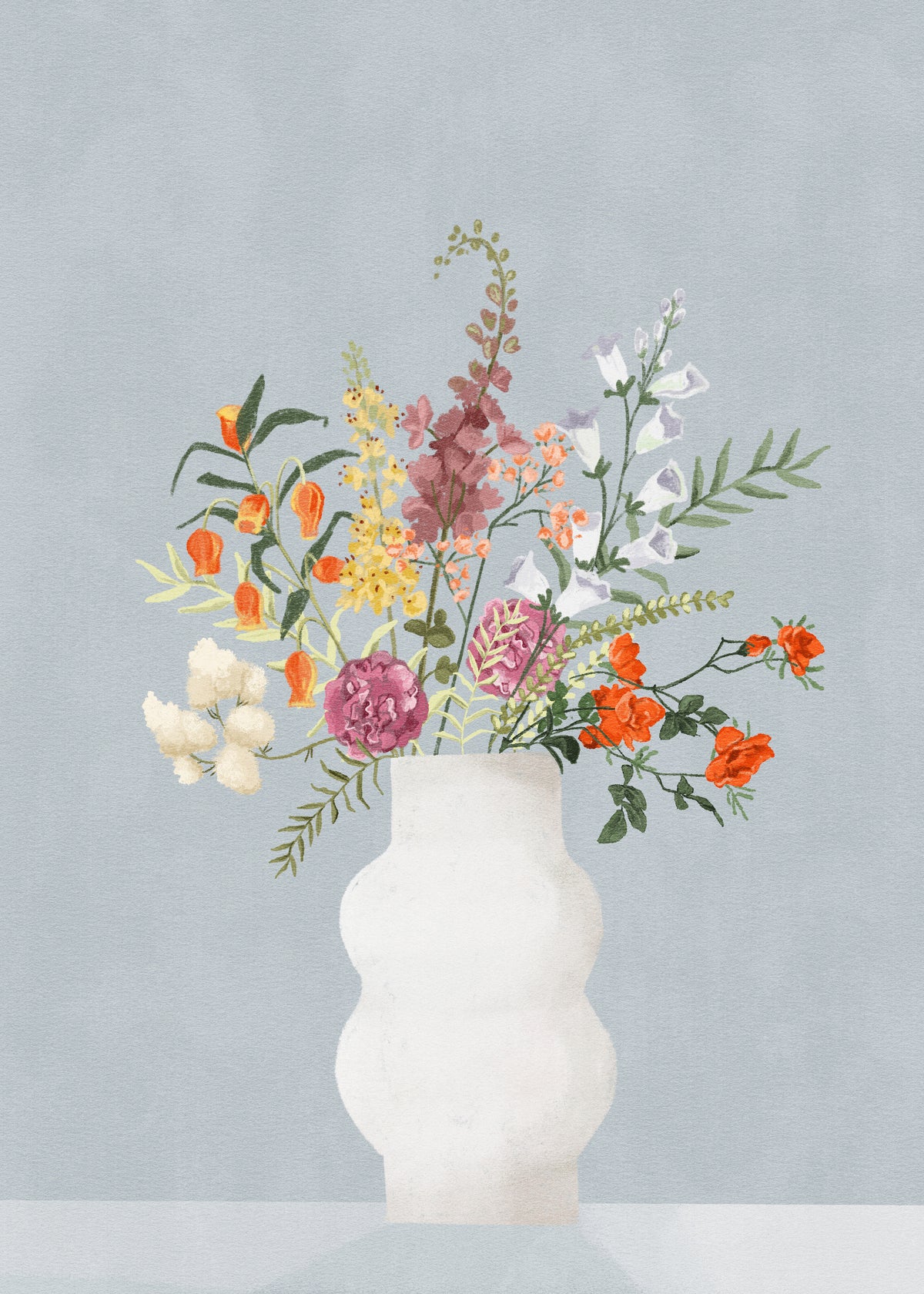 Flowers for your love - Unframed art print