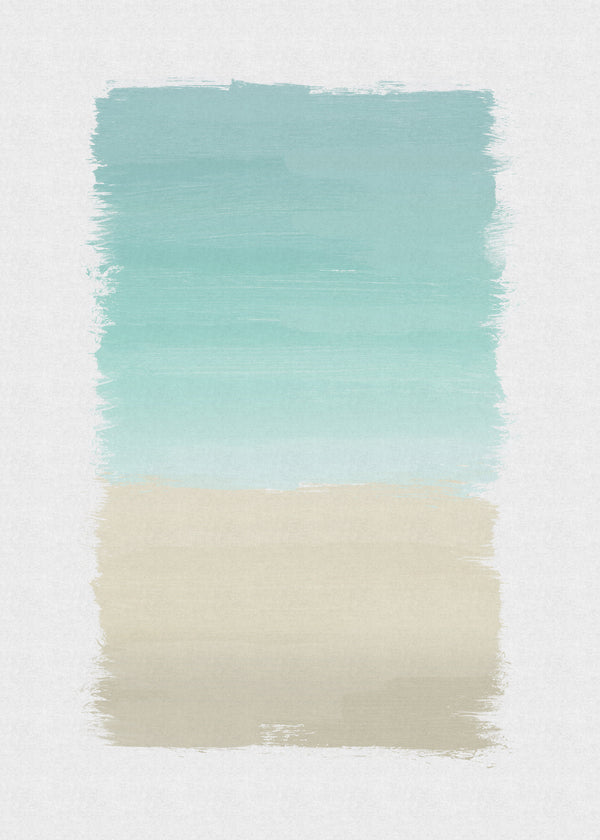 Turquoise abstract