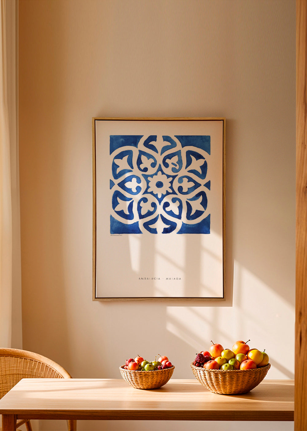 Tile Malaga blue