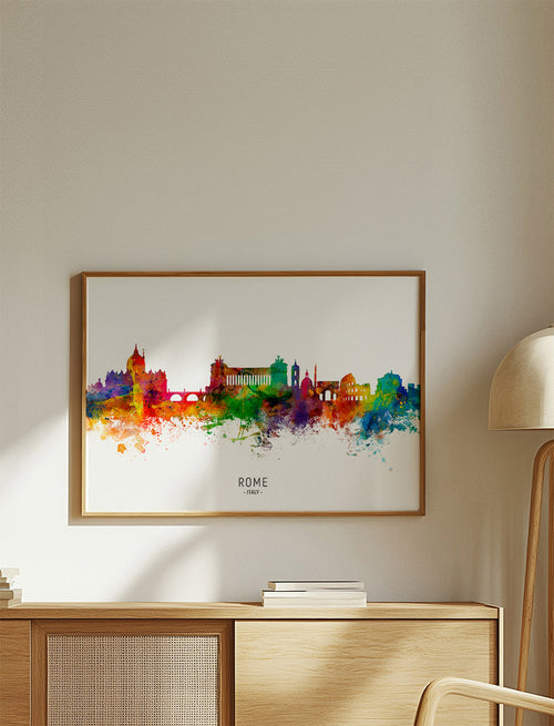 Rome skyline multicolour