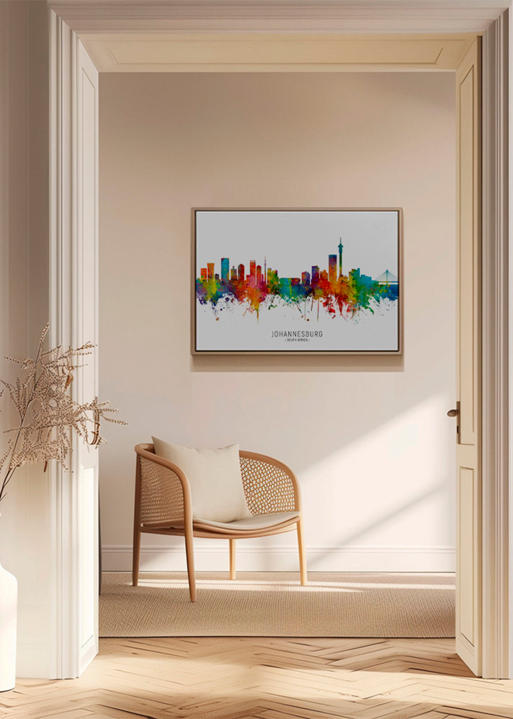 Johannesburg Skyline multicolour