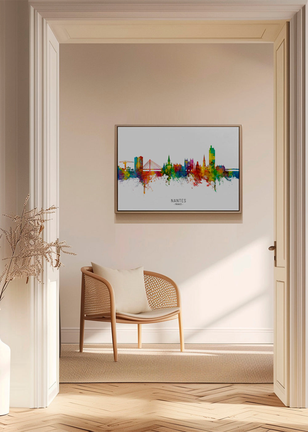 Nantes Skyline multicolour
