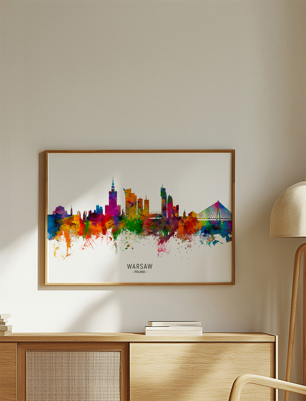 Warsaw Skyline multicolour