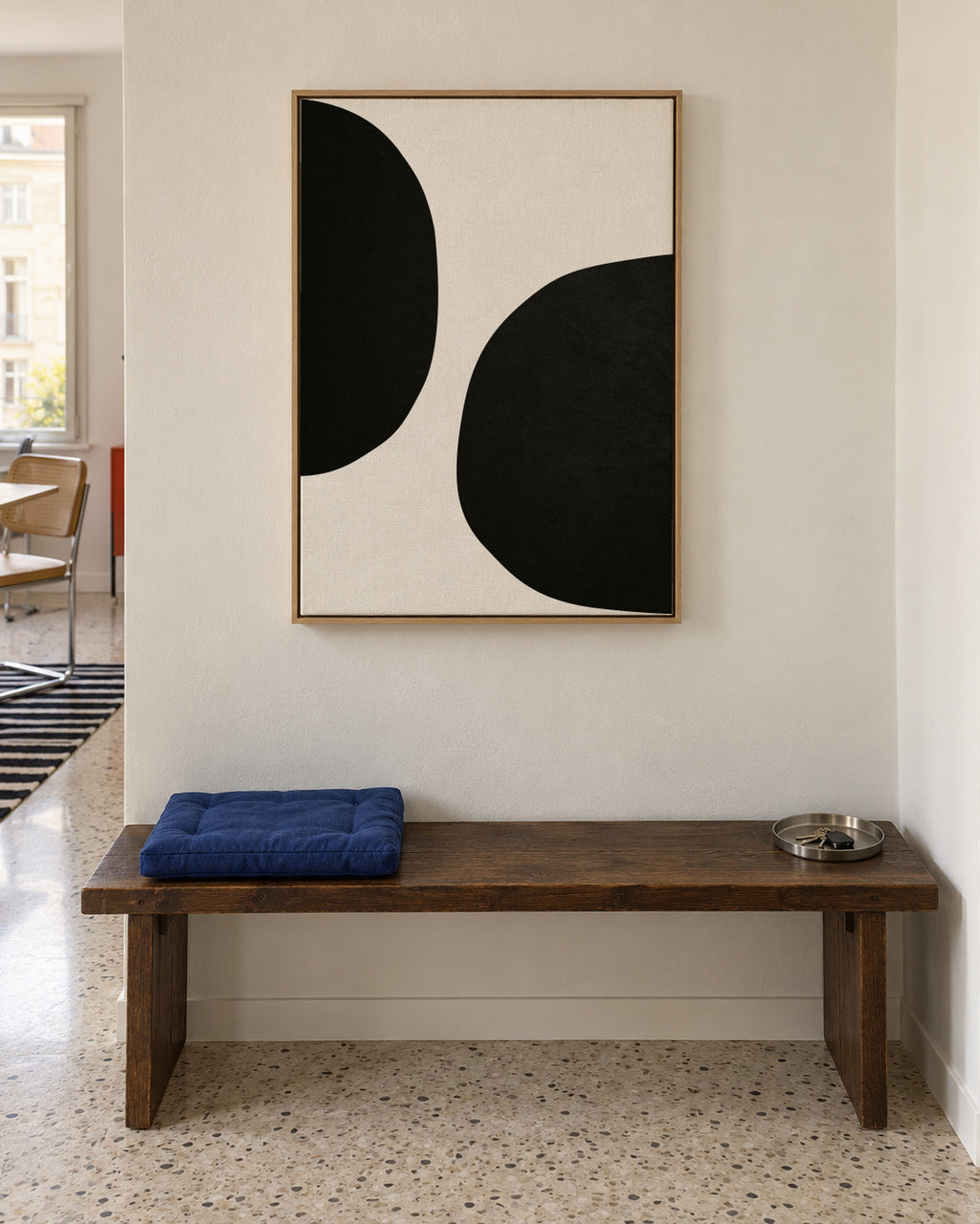 Elements 03 - Framed canvas in an interior