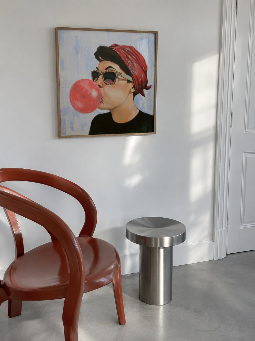 It’s not rocket science - Framed poster in an interior