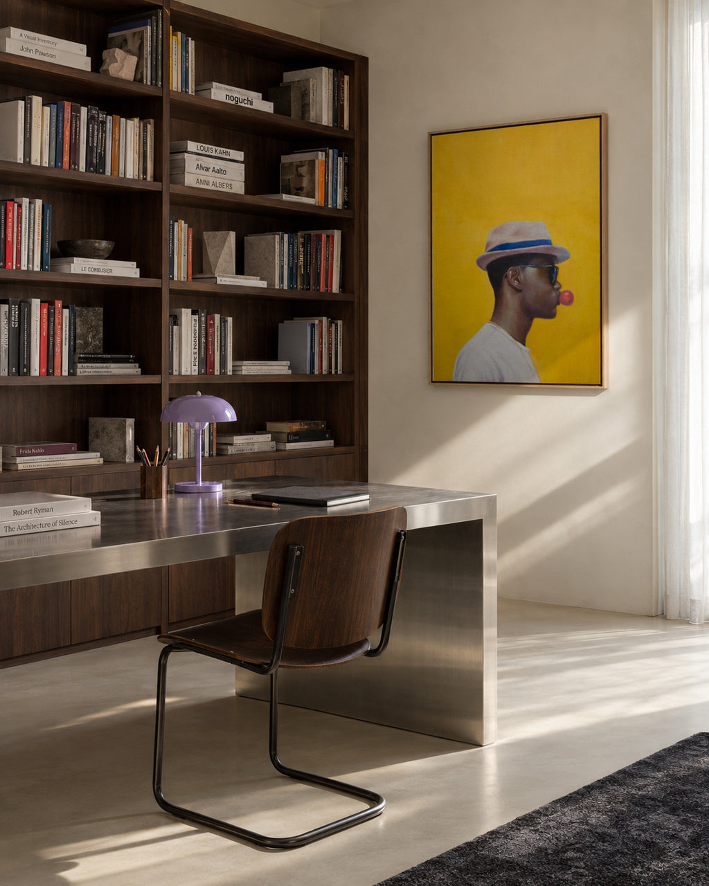 Rocksteady - Framed canvas in an interior