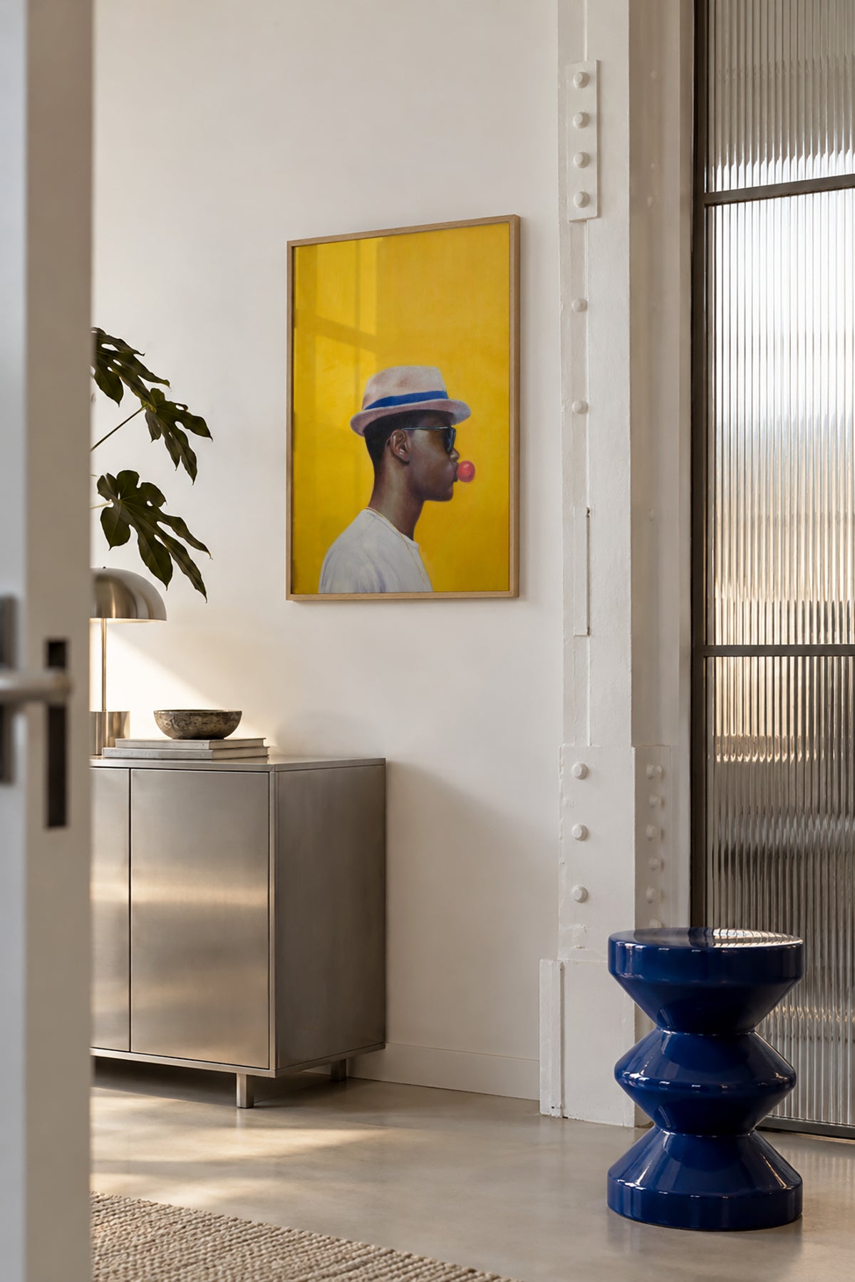 Rocksteady - Framed poster in an interior