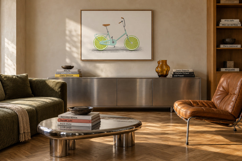 Acid - Framed canvas in an interior