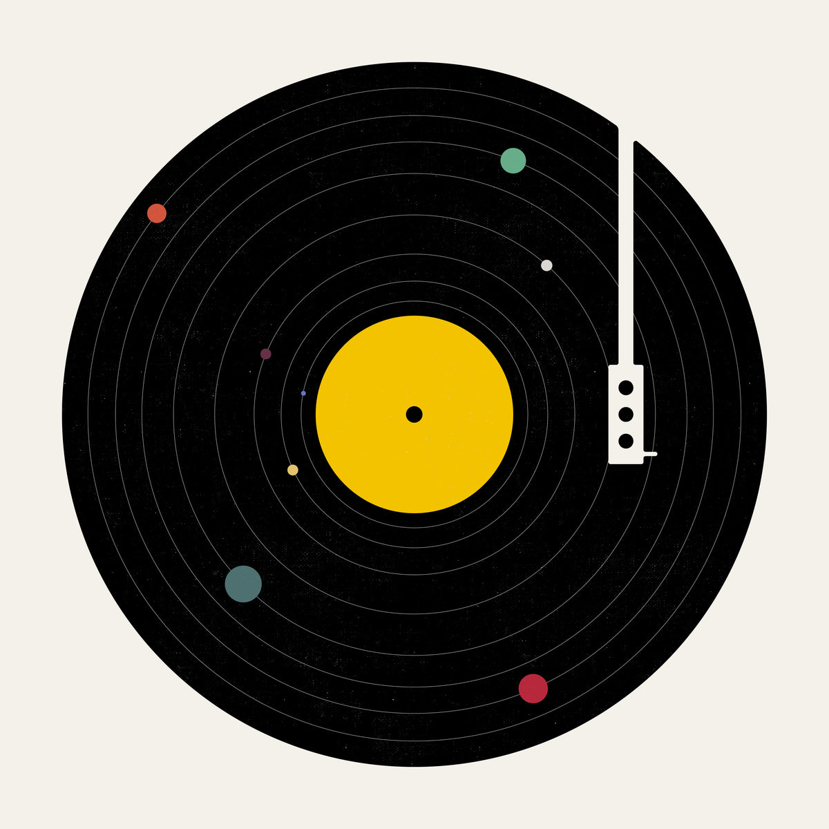 Music Everywhere - Unframed art print