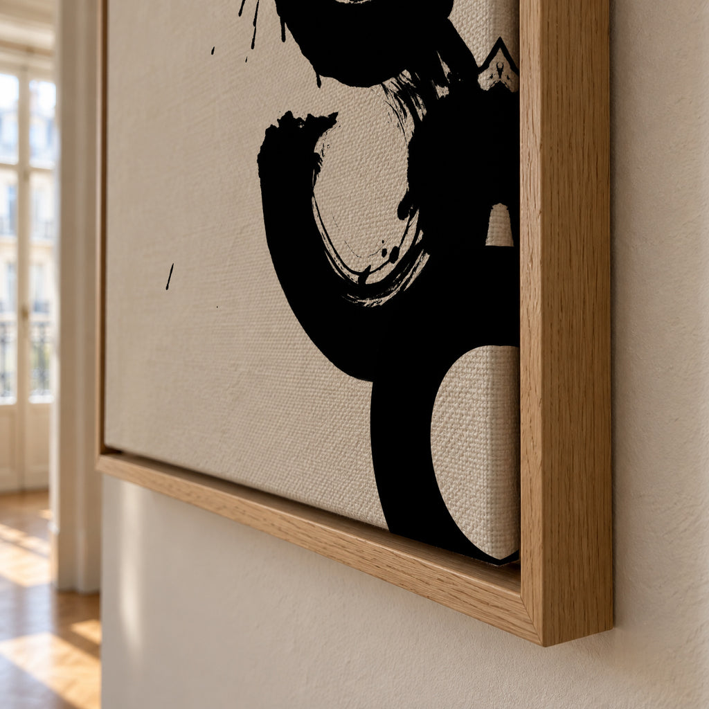 Broken Chain - Framed canvas detail