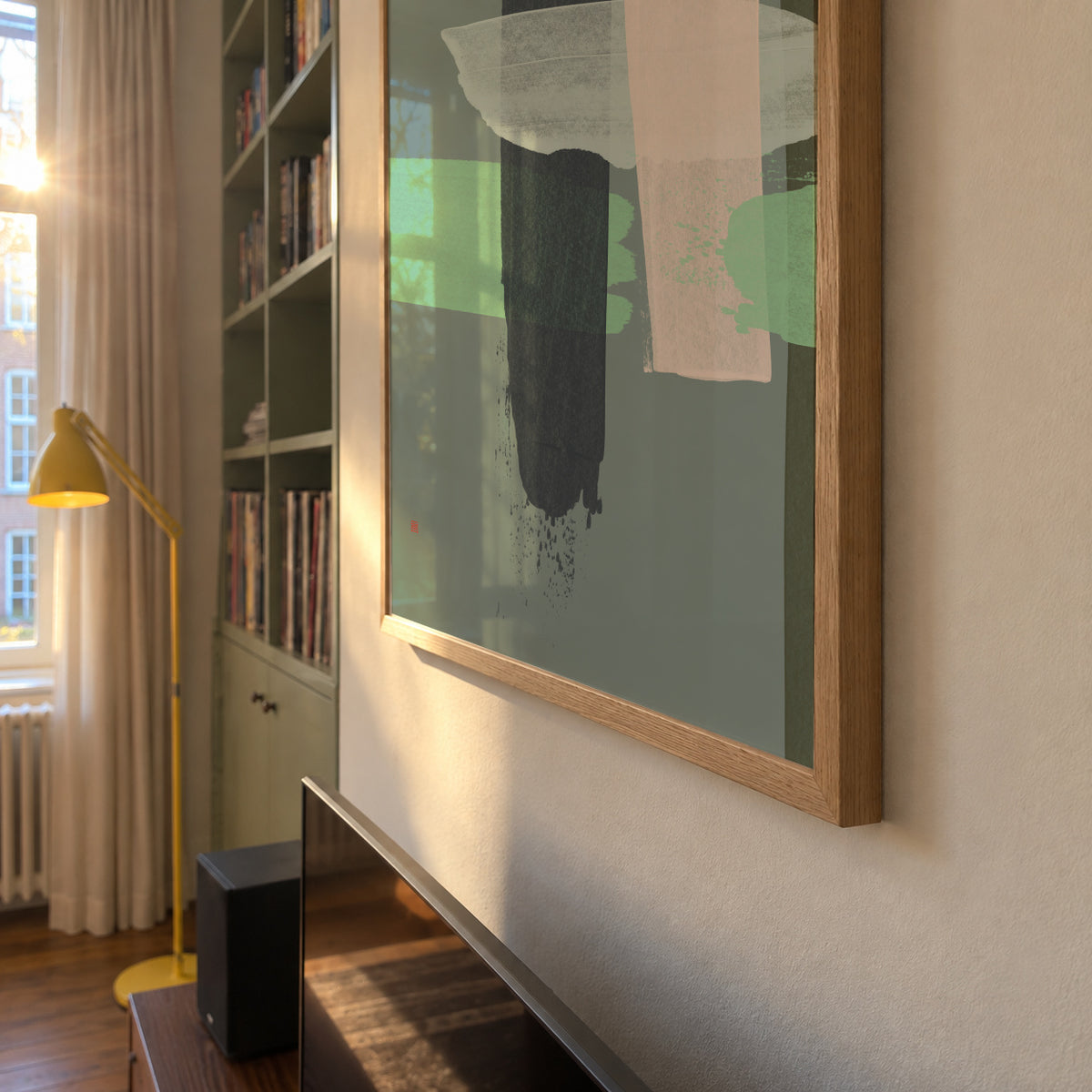 Wickerwork n° 1 - Framed poster detail