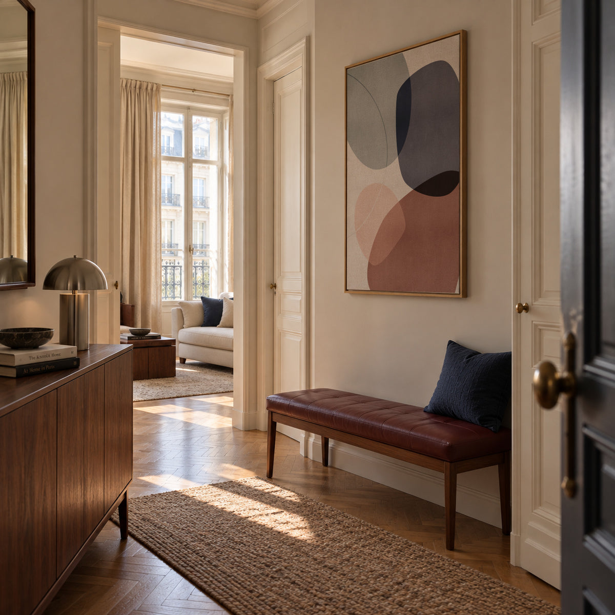 Graphic 206X - Framed canvas in an interior