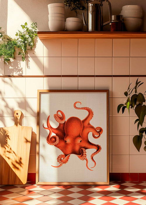Watercolor Octopus