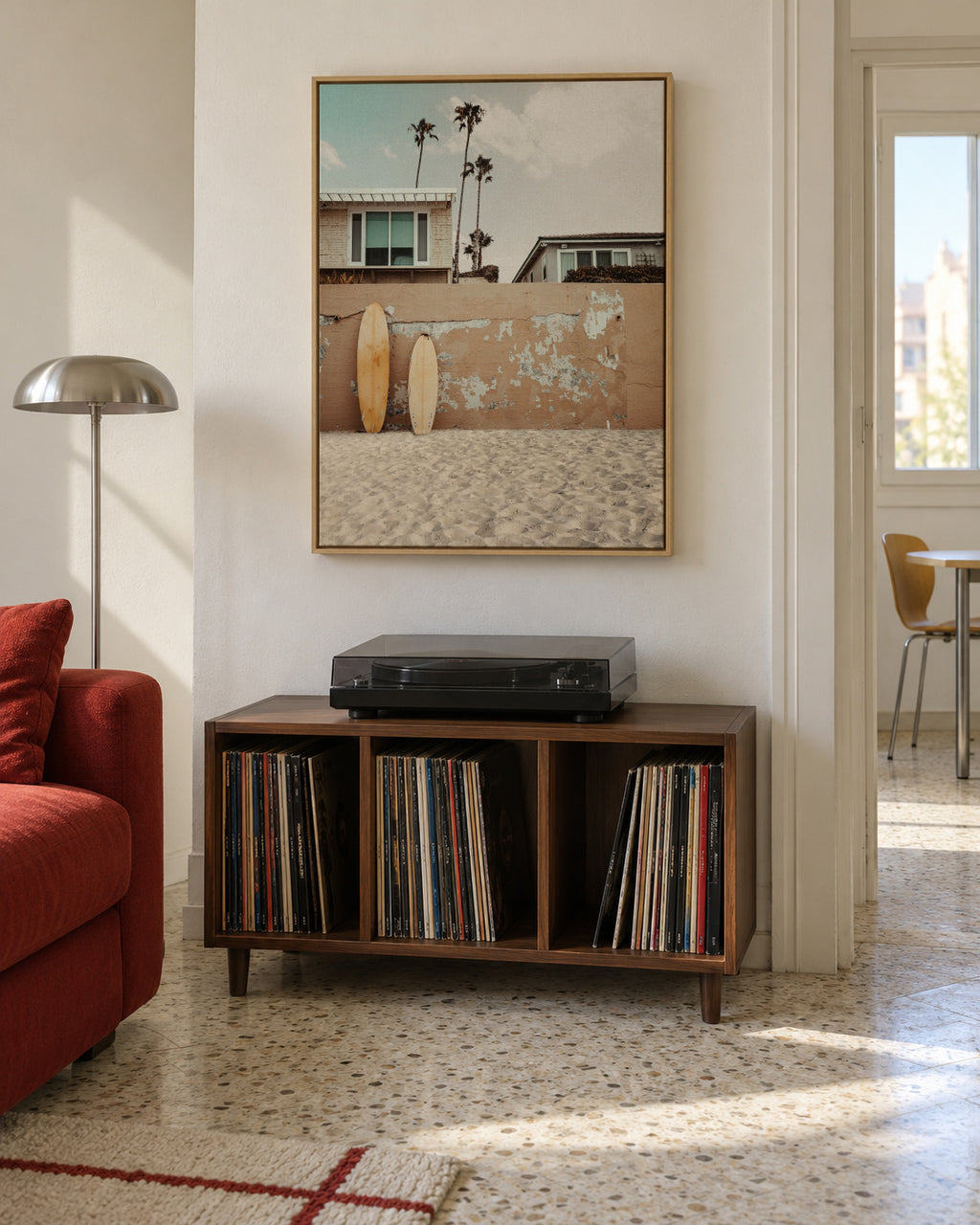 California Dream - Framed canvas in an interior