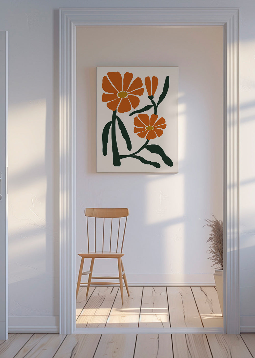 Abstract Flower