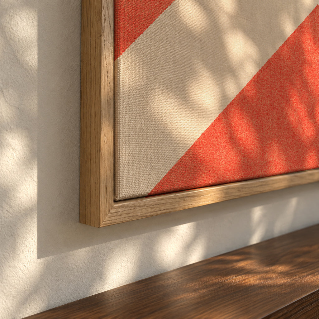 BALLS / Tennis (Clay Court) - Framed canvas detail