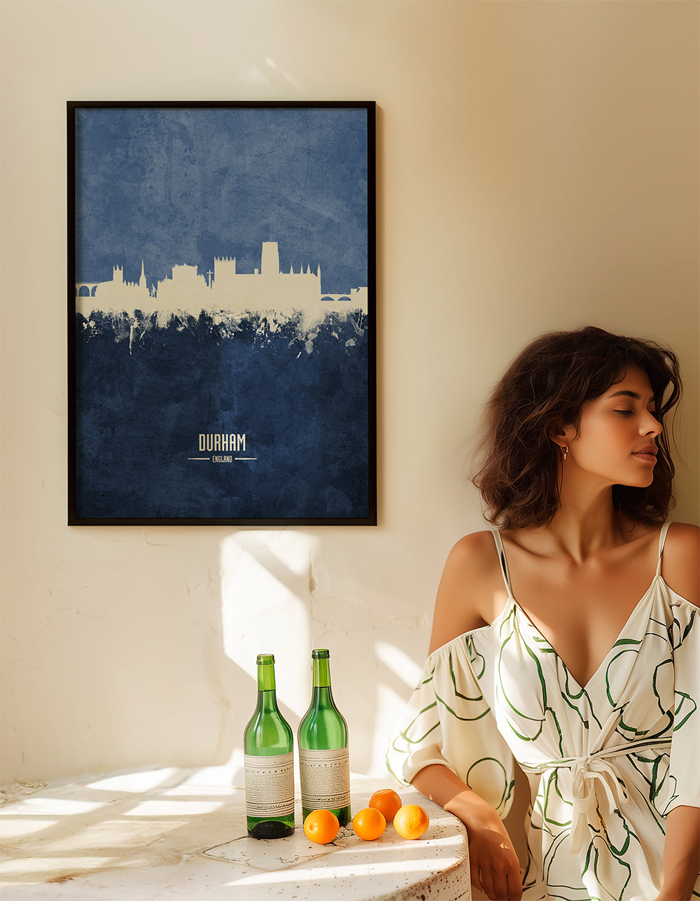 Durham Skyline blue