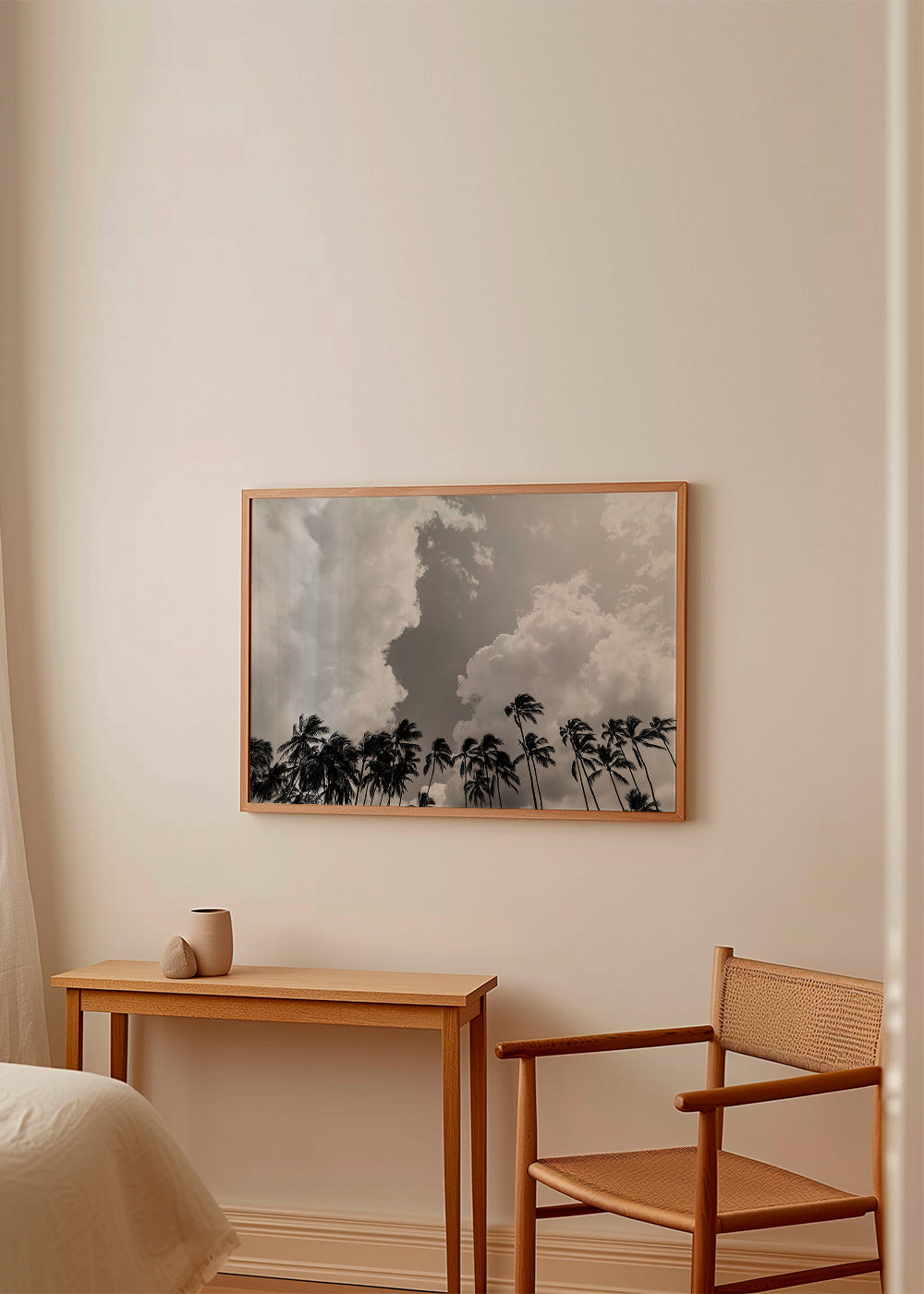 Landscape art with swaying palms and dramatic skies – Product3