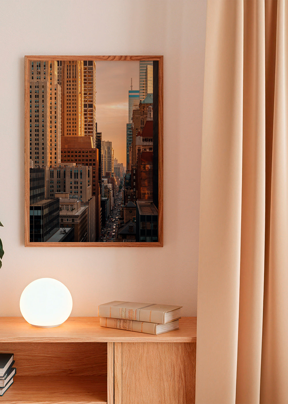City skyline photograph at morning light – Product2