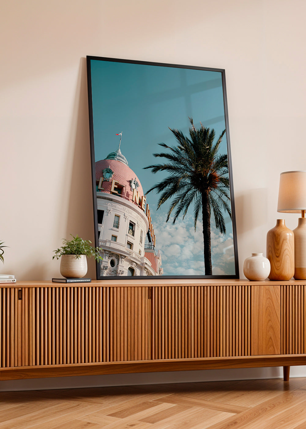 Travel poster Riviera dome and palm – Product2