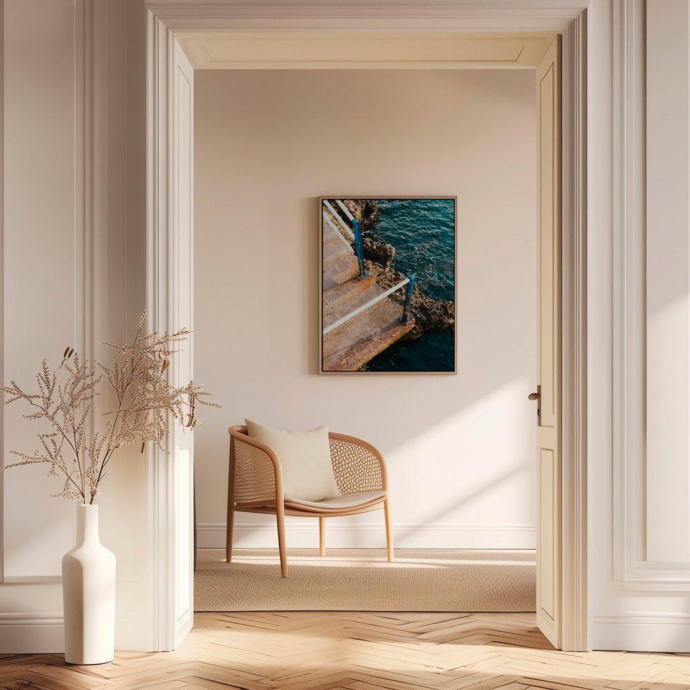 Landscape art: stairway to the sea – Canvas2