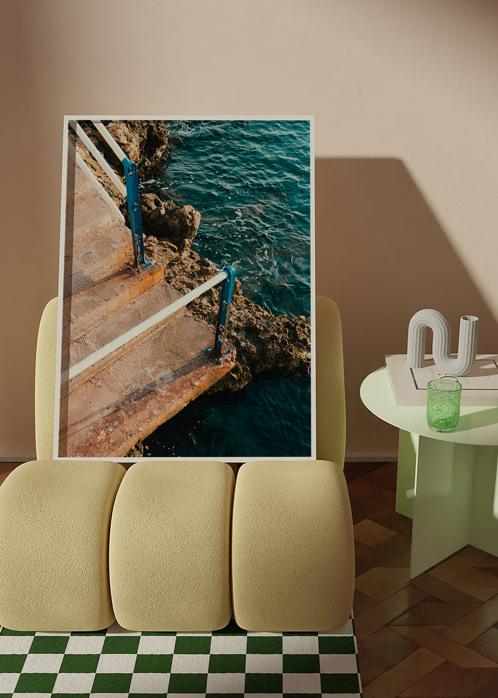 Landscape art: stairway to the sea – Product2