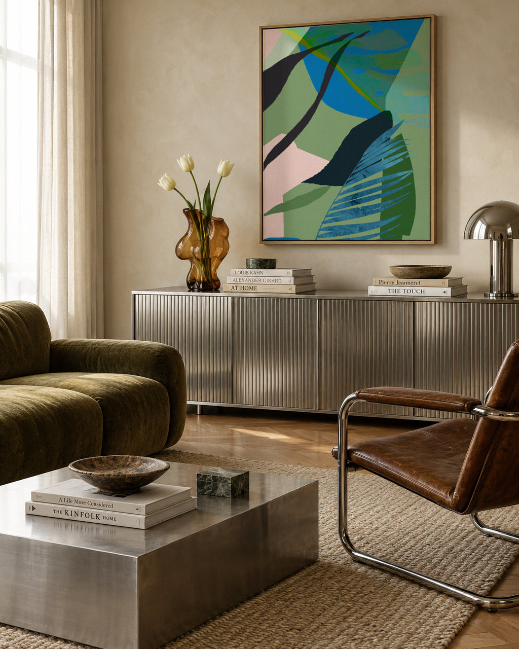 Maragogi - Framed canvas in an interior