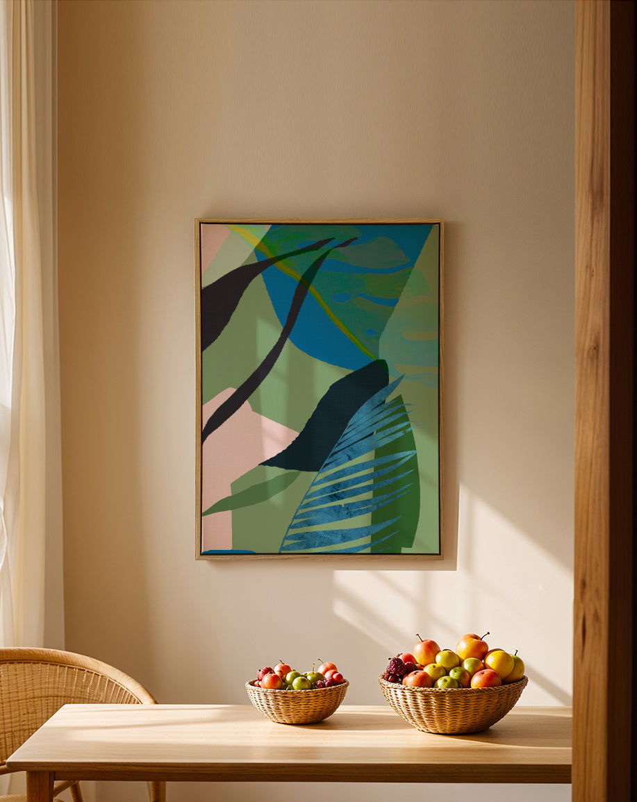 Maragogi - Framed canvas in an interior