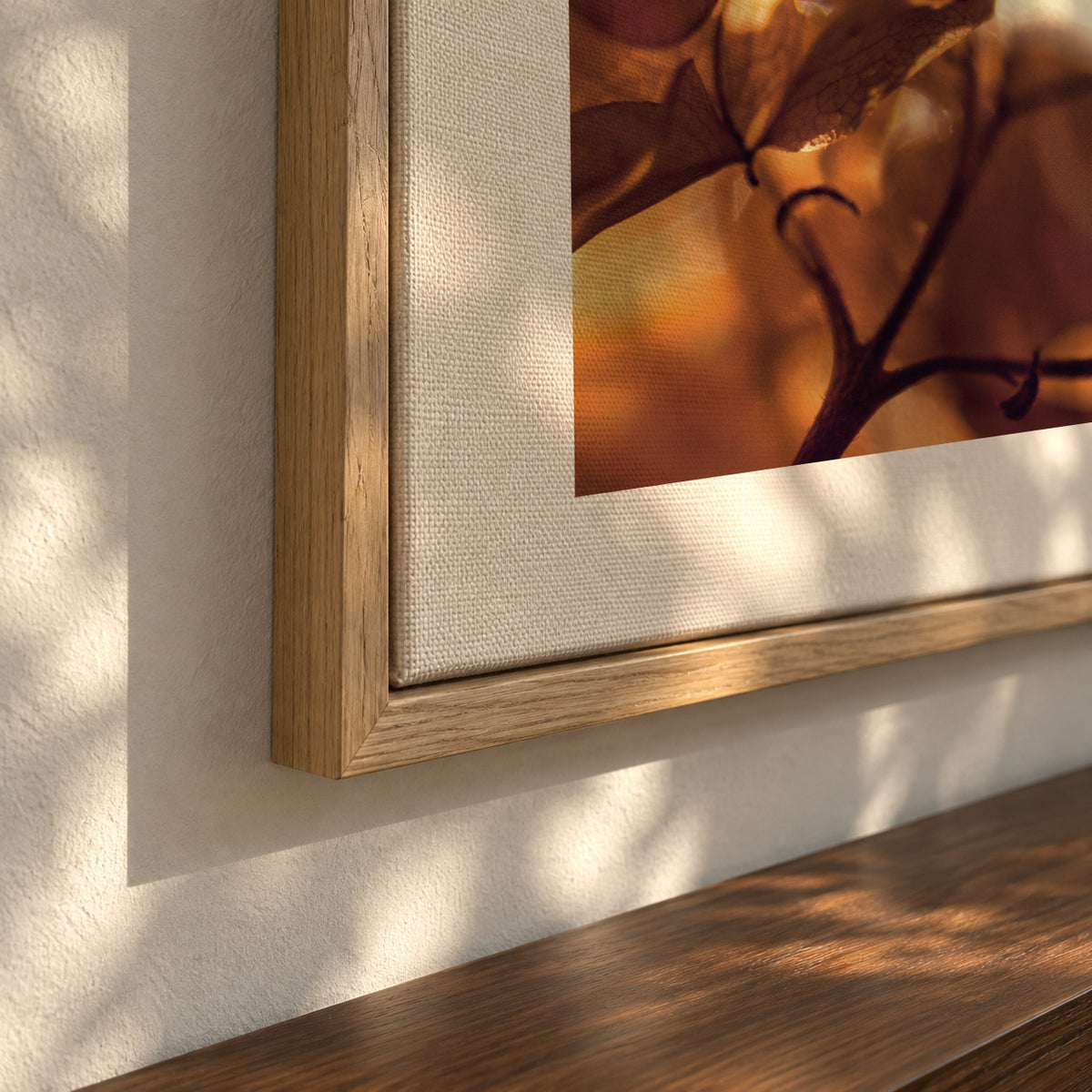 Beauty nature - Framed canvas detail