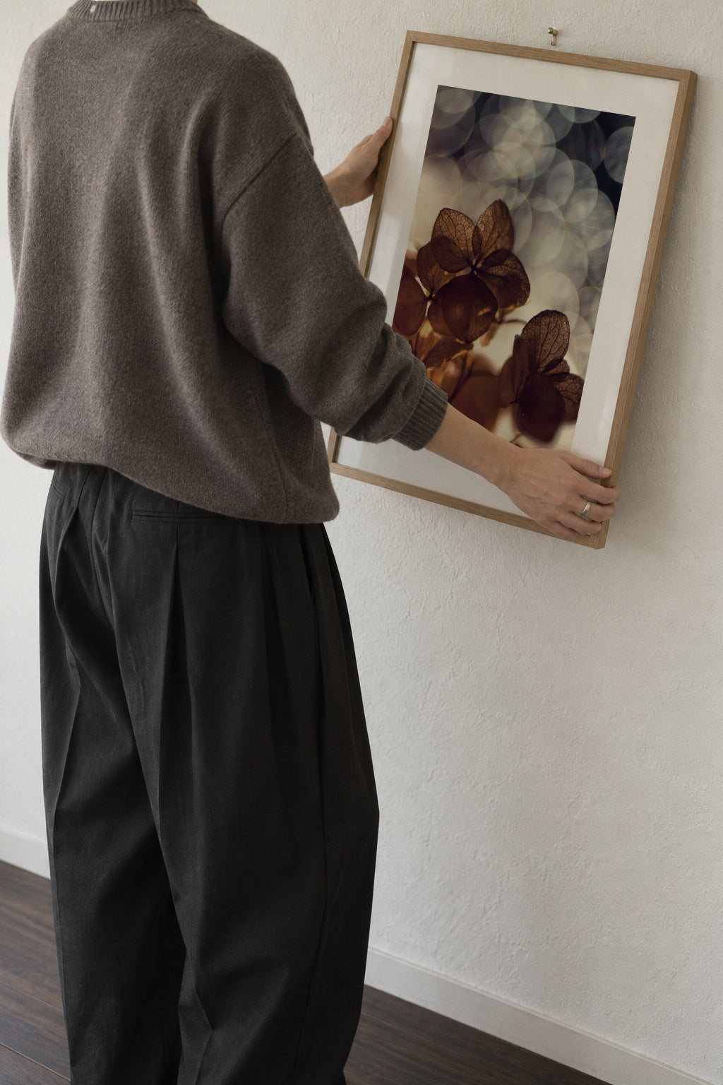 Beauty nature - Framed poster in an interior
