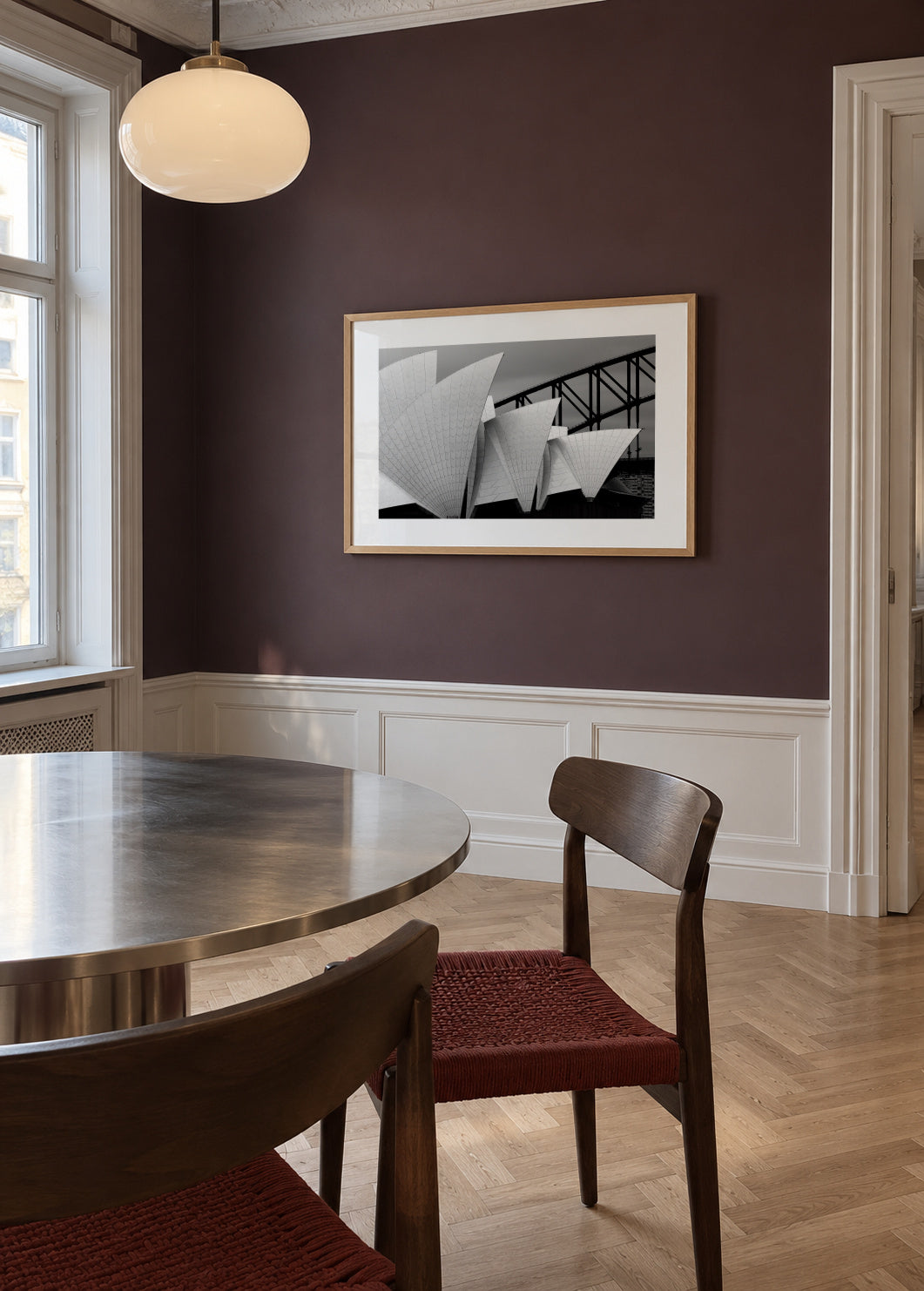 Opera house Sydney - Framed poster in an interior