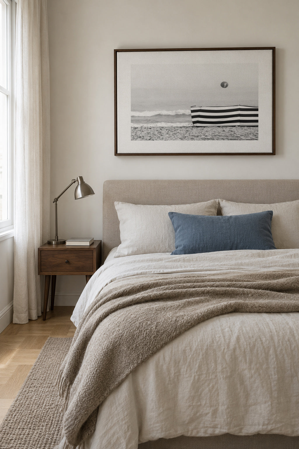 Untitled 2 - Framed canvas in an interior
