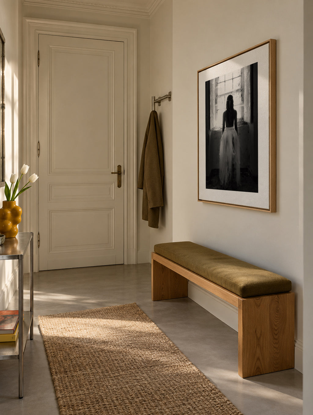 my way out - Framed canvas in an interior