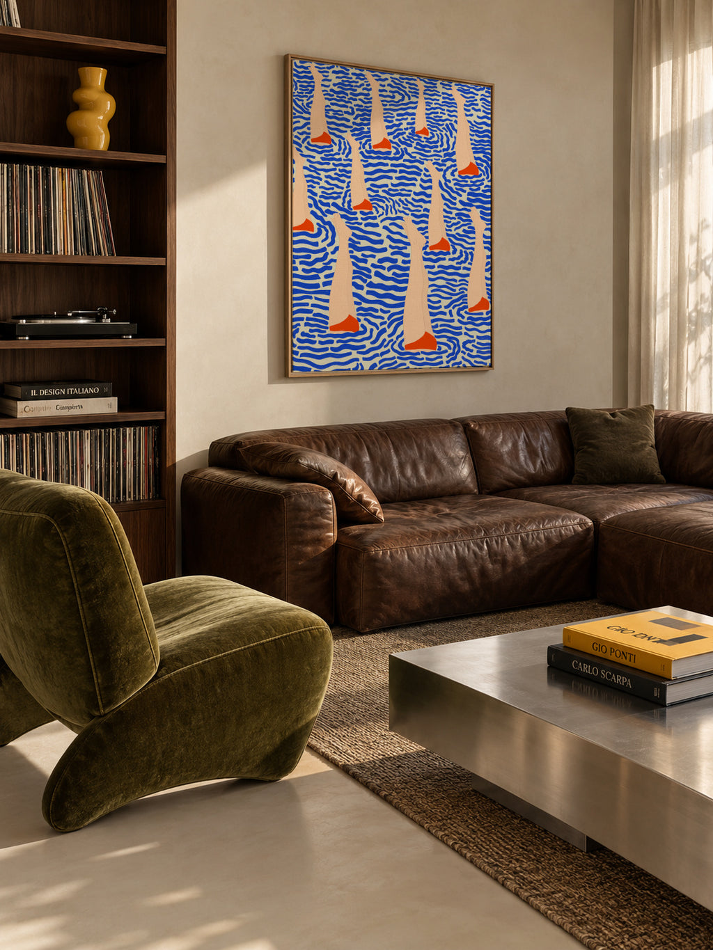 BaApistas - Framed canvas in an interior