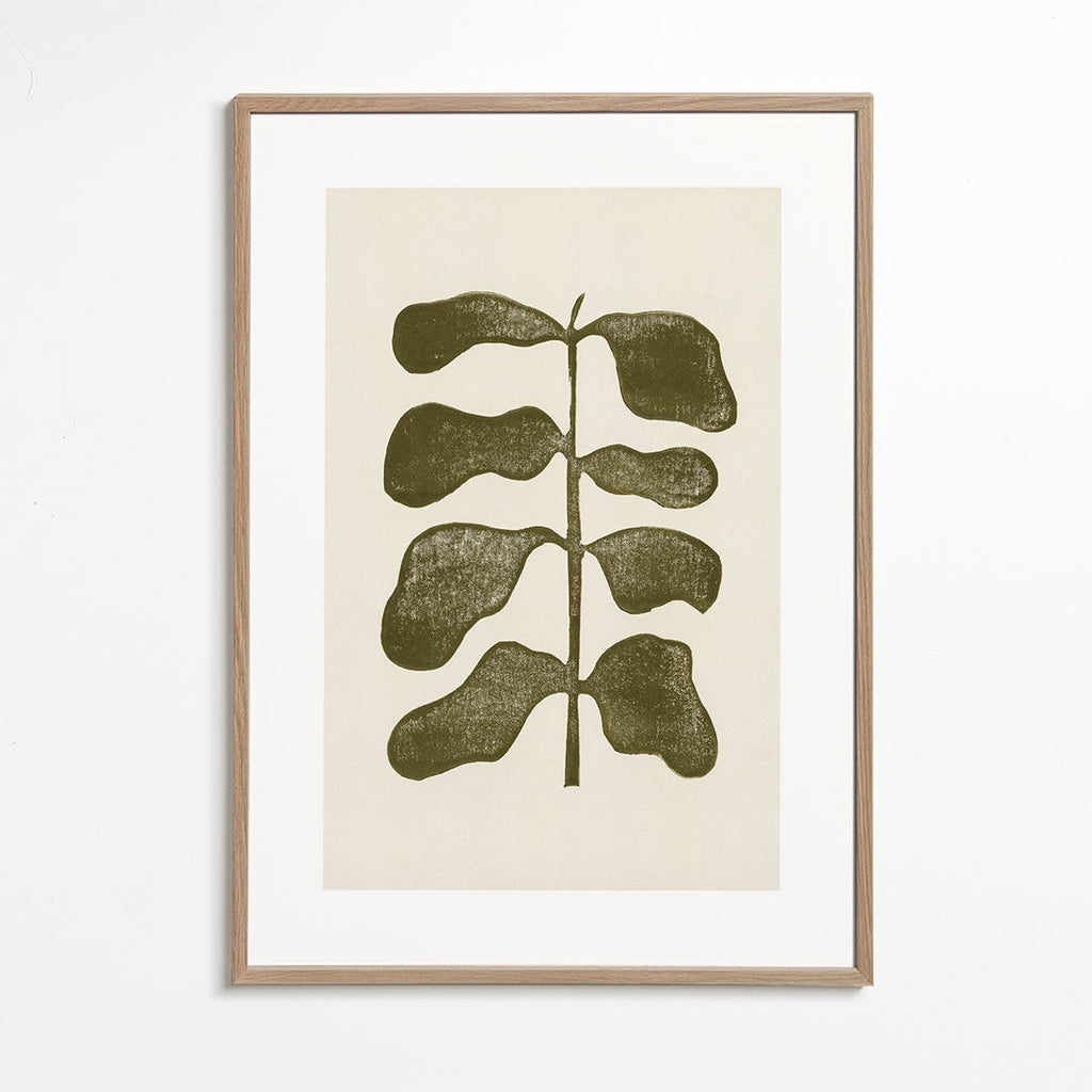 Linocut Plant - Alisa Galitsyna