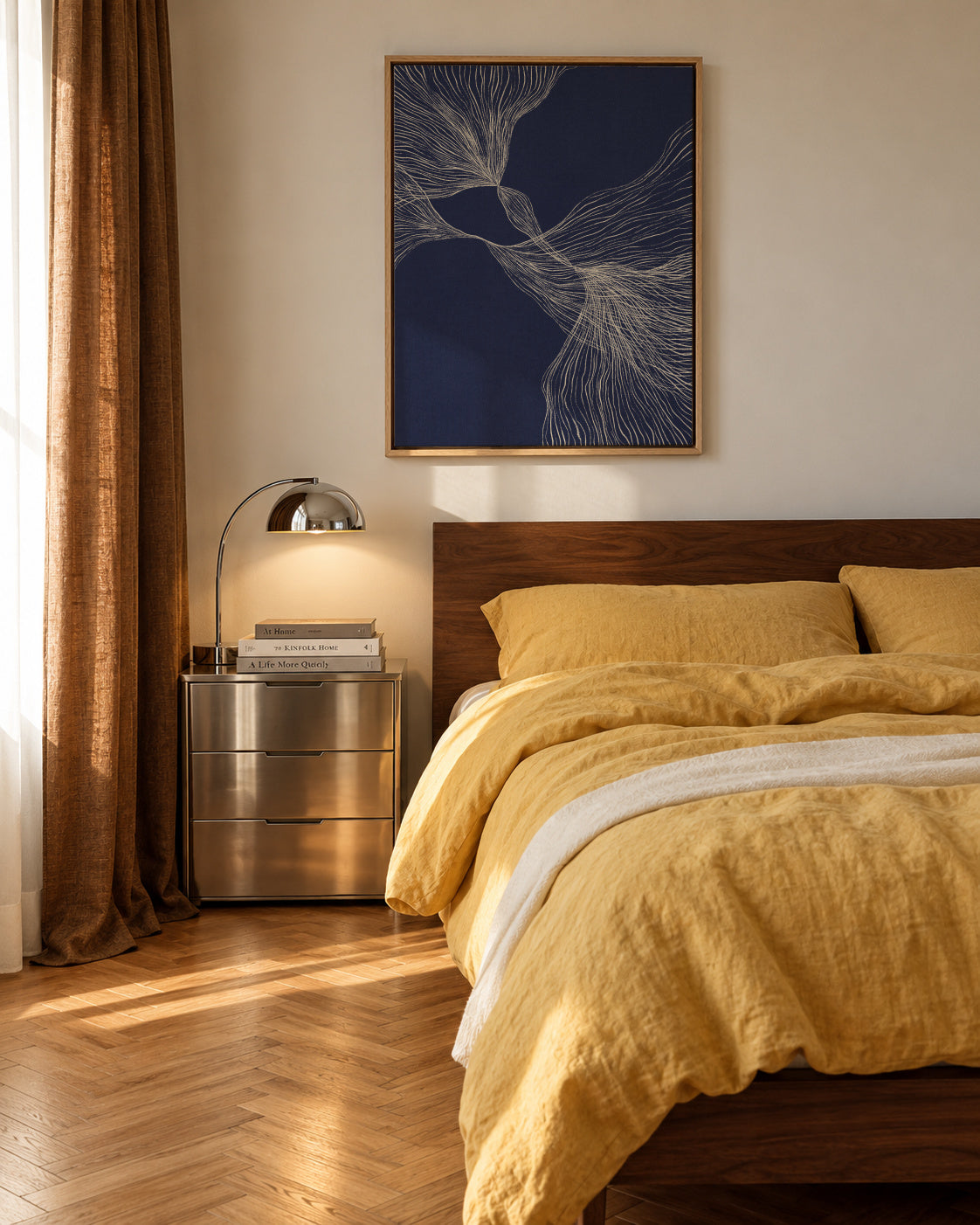 Interaction #1 - Framed canvas in an interior