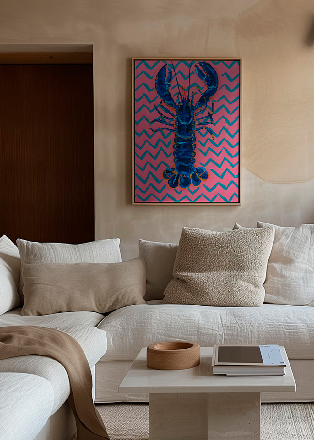 Lobster On Zigzag - Alice Straker