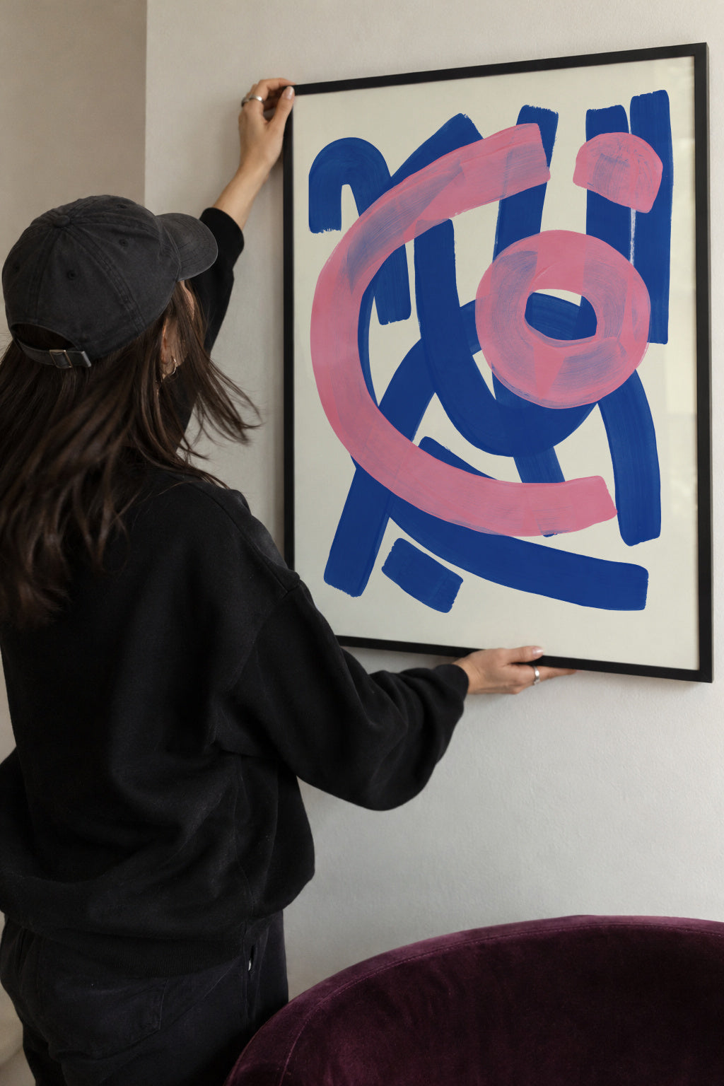 Funky Beat - Framed poster detail