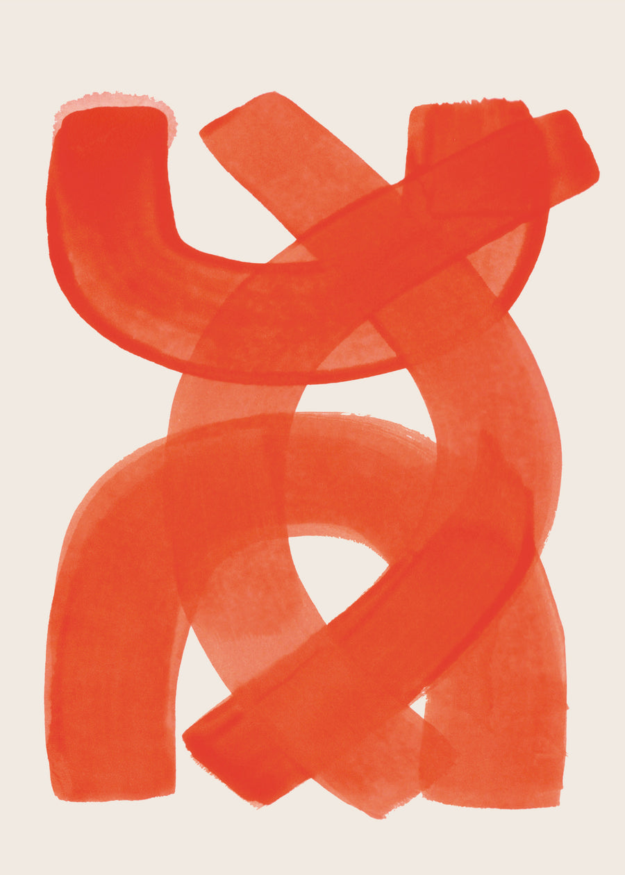 Orange Strokes - Ejaaz Haniff