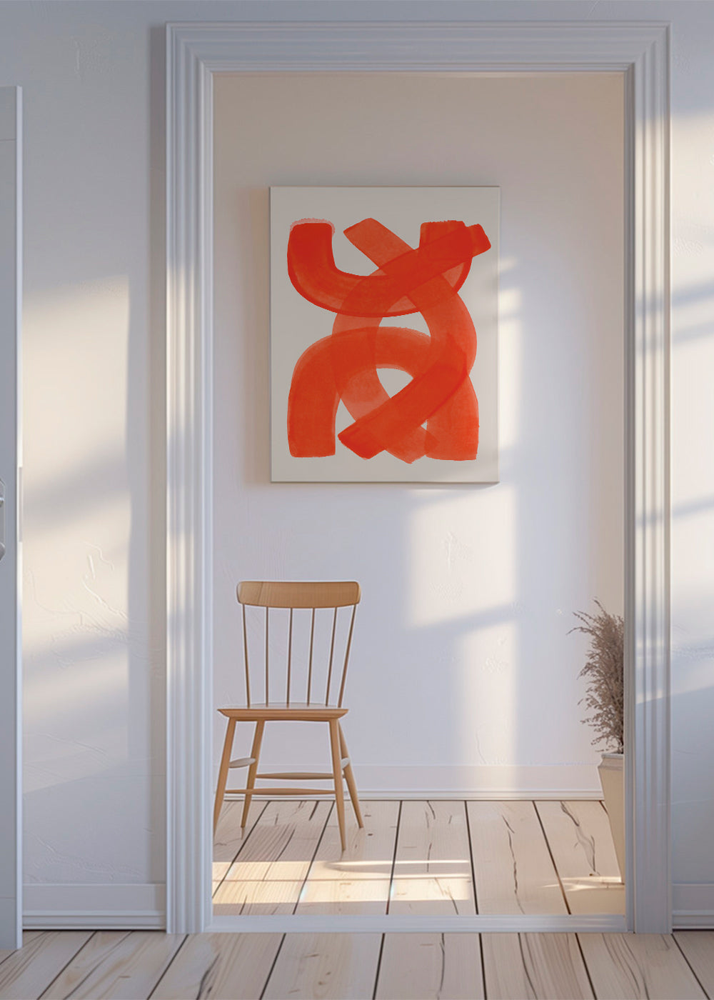 Orange Strokes - Ejaaz Haniff