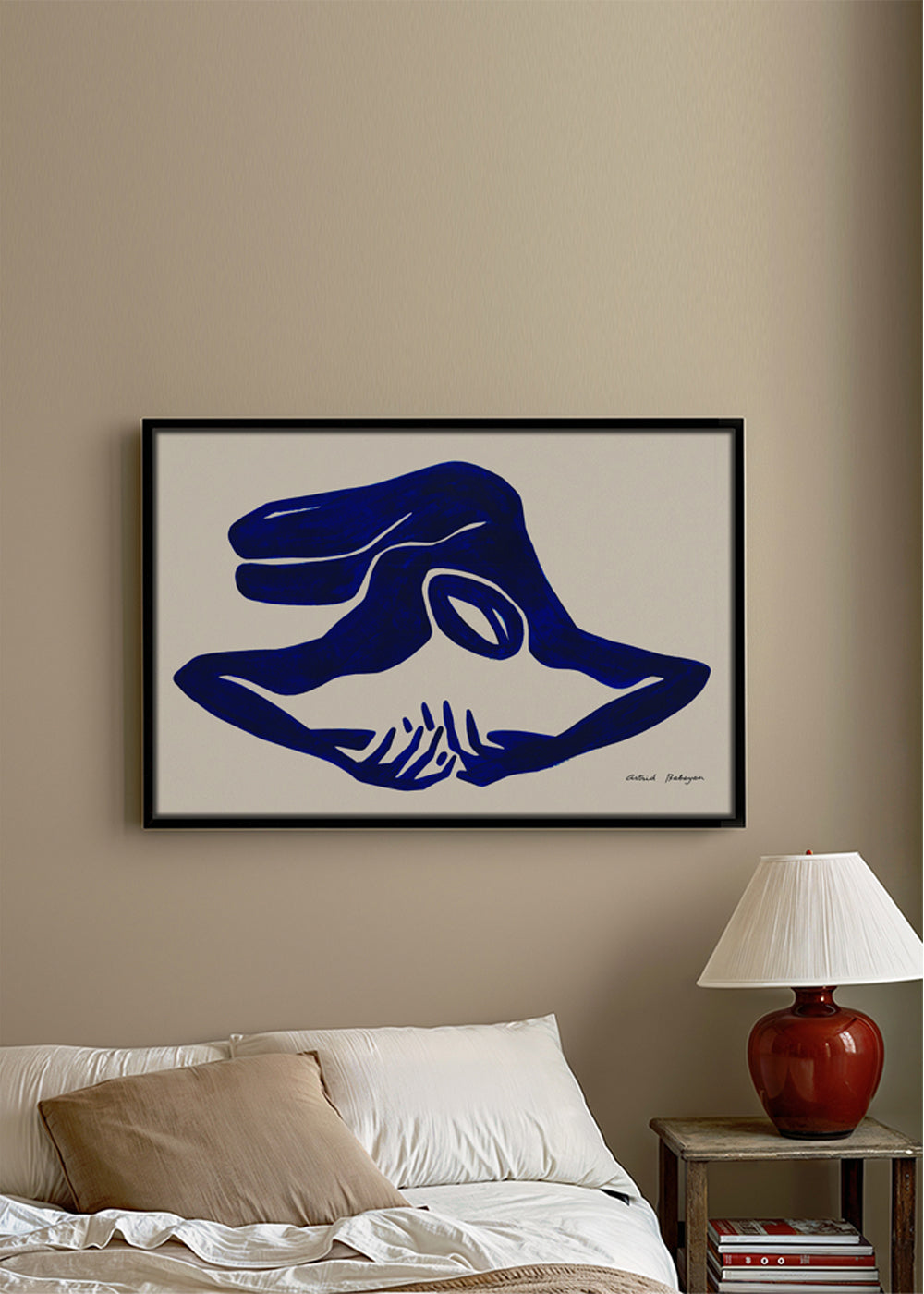 Blue Figure #6