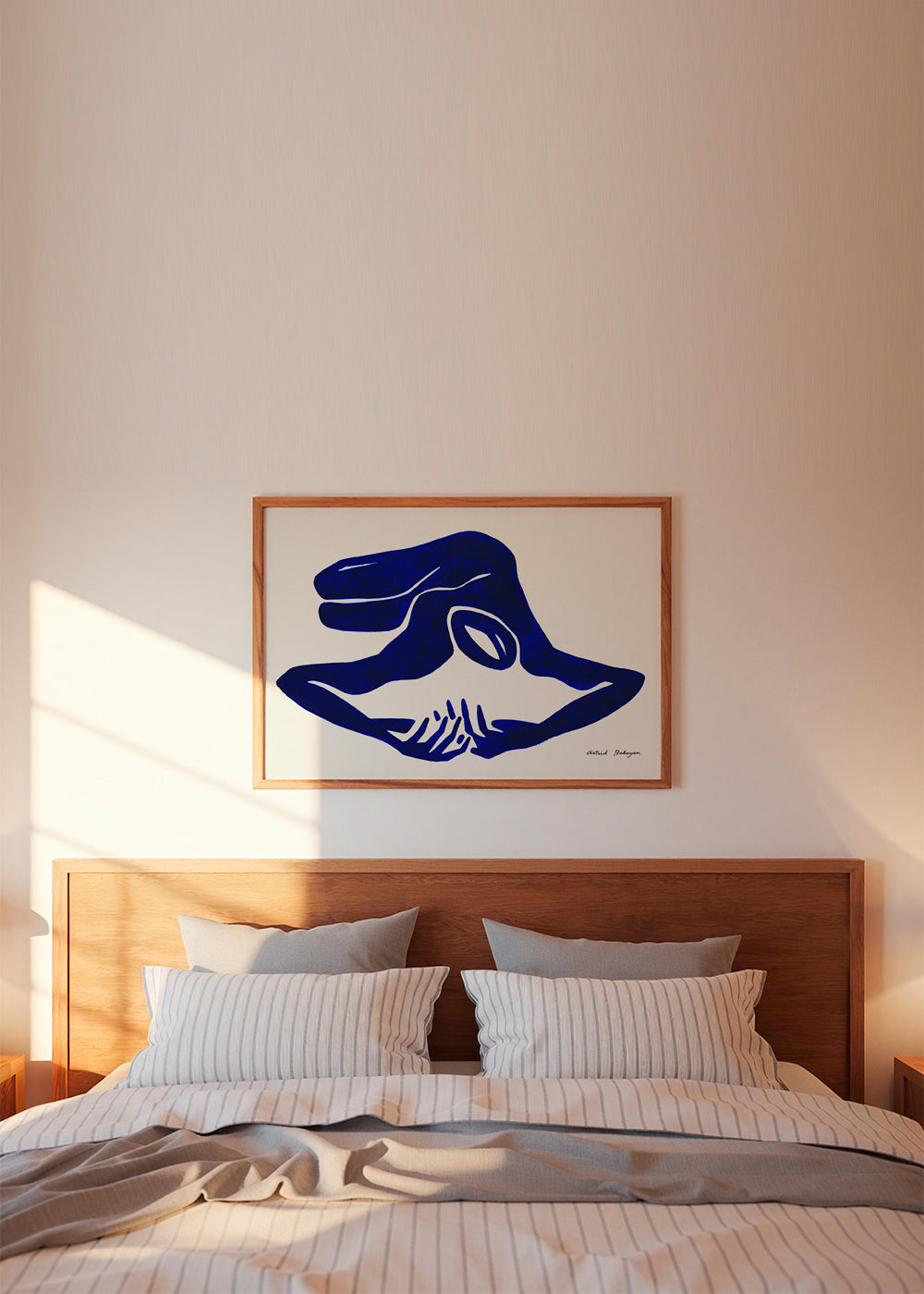 Blue Figure #6