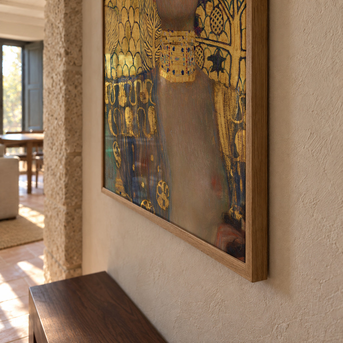 Judith I - Gustav Klimt - Framed poster detail